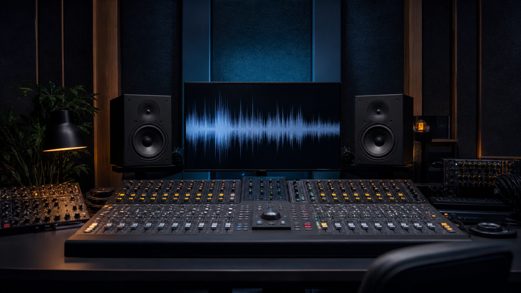 Console di mix audio